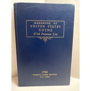 Whitman Handbook of United States Coins with Premium List 23rd Edition 1966